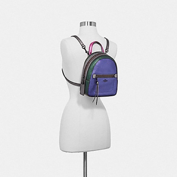 Coach Andi Colorblock Backpack - Picture 2 of 14